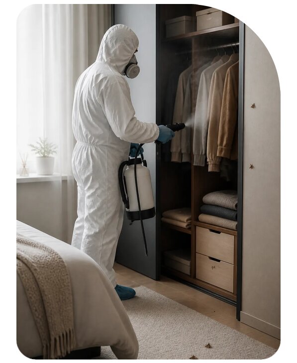 Обработка квартиры от моли в Мурманске — от 2056 р. | Сенат-Мрм